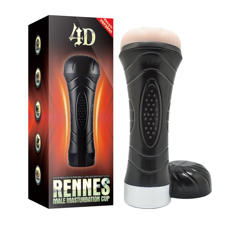 SHEQU - MASTURBADOR MASCULINO CON VIBRACIÓN RENNES
