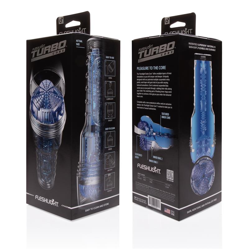 FLESHLIGHT - MASTURBADOR MASCULINO TURBO CORE