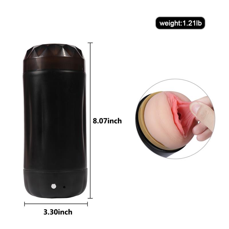 SHEQU - MASTURBADOR MASCULINO VAGINA ALLE