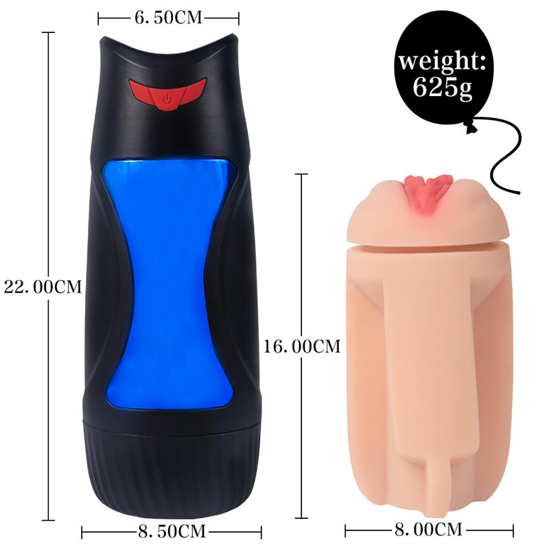 JUICY LAMOUR - MASTURBADOR MASCULINO VAGINA CON GEMIDOS RENEE