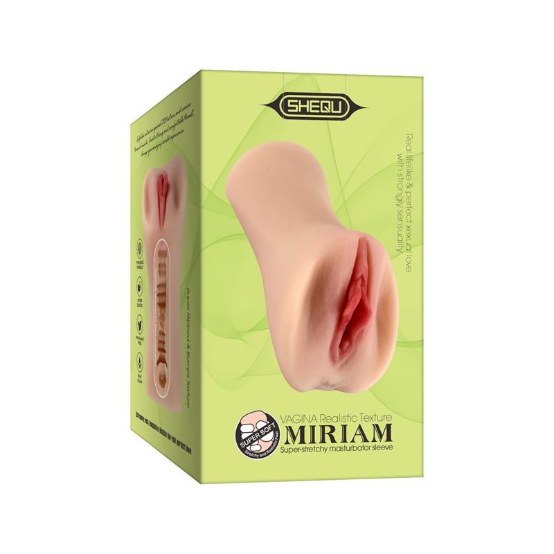 SHEQU - MASTURBADOR MASCULINO VAGINA MIRIAM SKIN