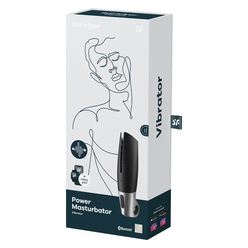 SATISFYER - MASTURBADOR POWER MASTURBATOR CON APP SATISFYER CONNECT
