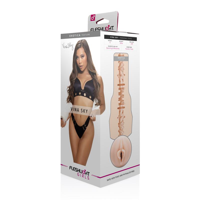 FLESHLIGHT - MASTURBADOR VINA SKY EXOTICA VAGINA