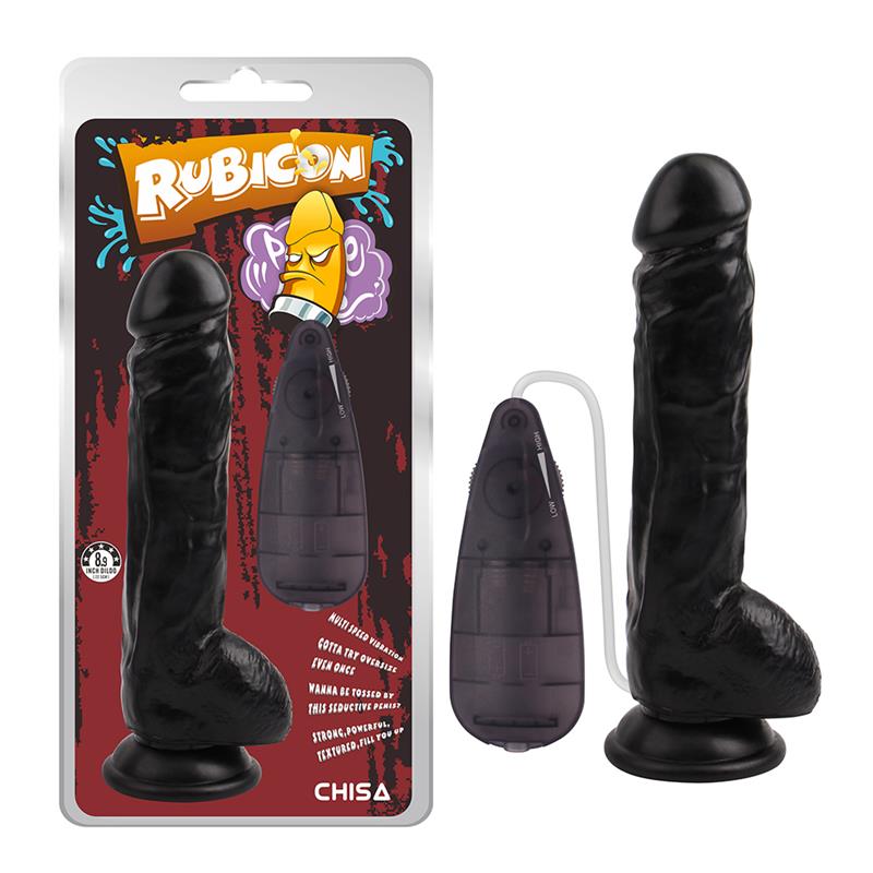CHISA - MAX DICK VIBRADOR 8.9 - 22.5 NEGRO