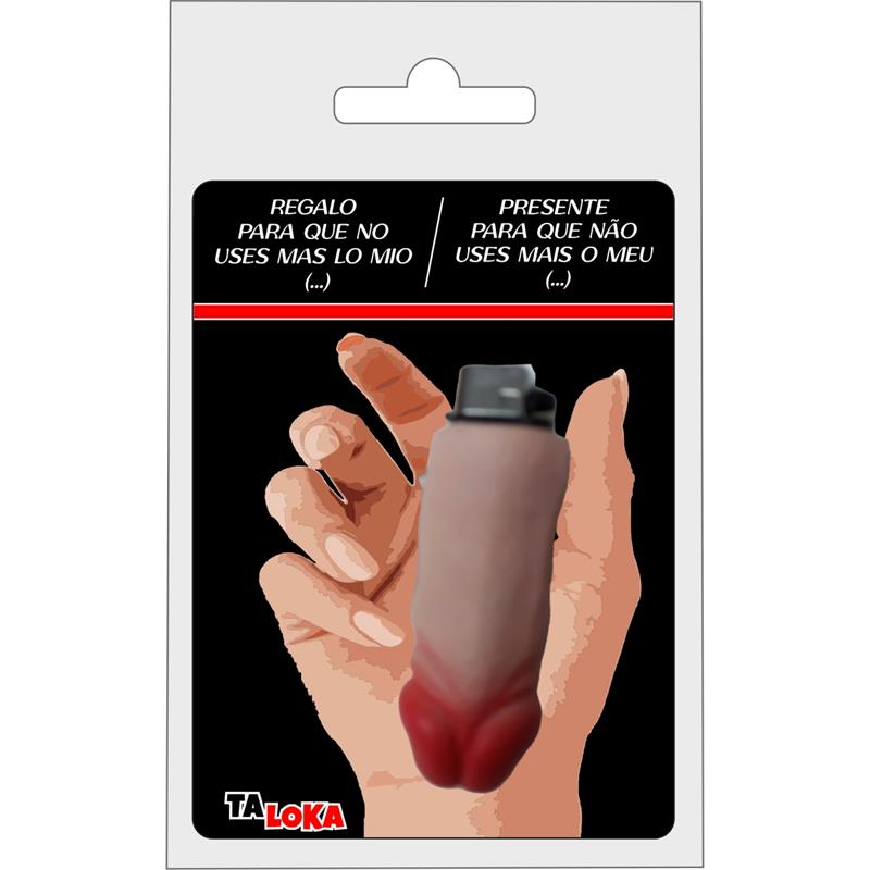 TALOKA - MECHERO EN FORMA DE PENE RECARGABLE