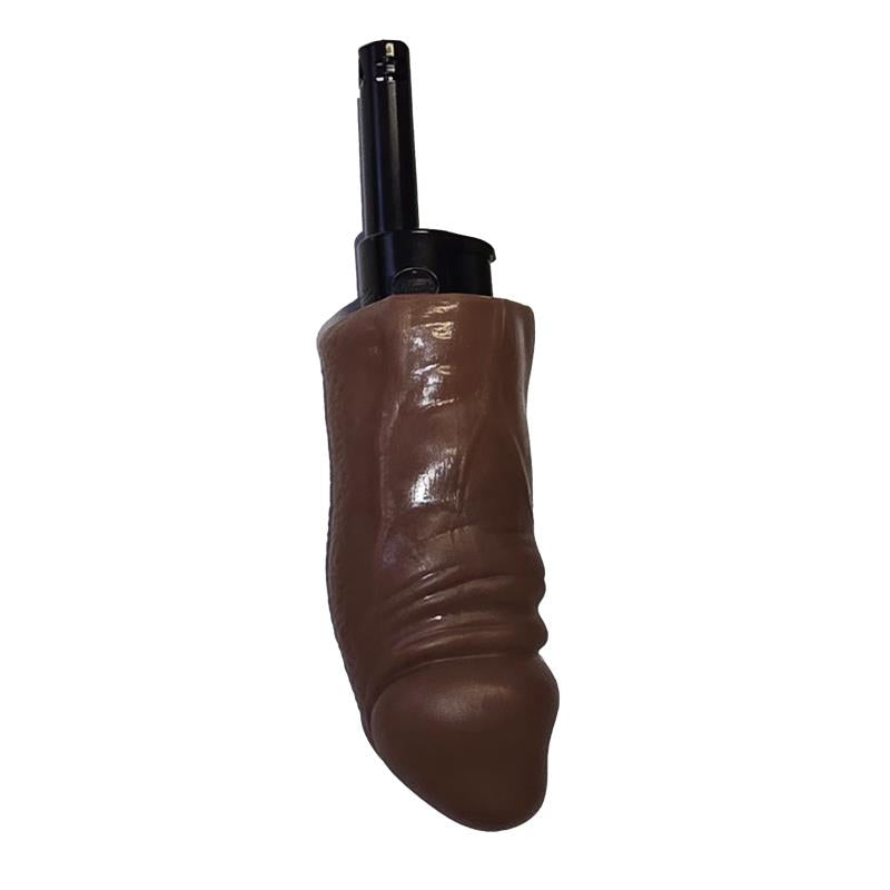 DIVERTY SEX - MECHERO PARA BARBACOA FORMA DE PENE MULATO