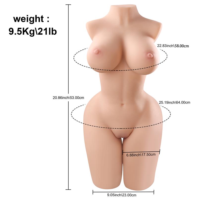 XISE - MELISSA TORSO VAGINA Y ANO 8.2 KG