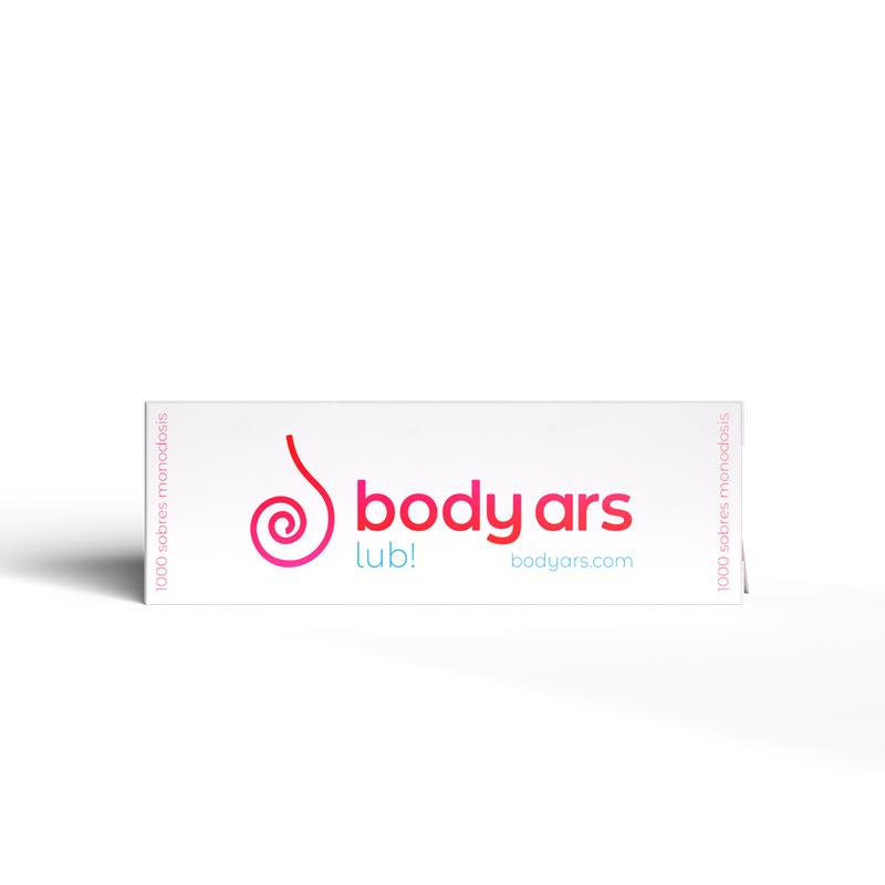 BODY ARS - MONODOSIS GEL LUBRICANTE BASE DE AGUA NATURAL 1000 X 4 ML