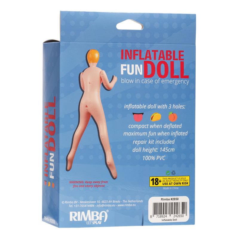 DIVERSÃO INSUFLÁVEL - BONECA INSUFLÁVEL ESTÁS PRONTO, RAPAZ? 145CM