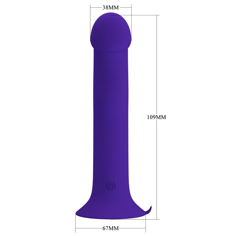 PRETTYLOVE - MURRAY YOUTH DILDO CON VIBRACIÓN Y PULSACIÓN