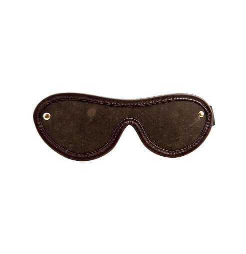 BOUND - NUBUCK LEATHER BLINDFOLD