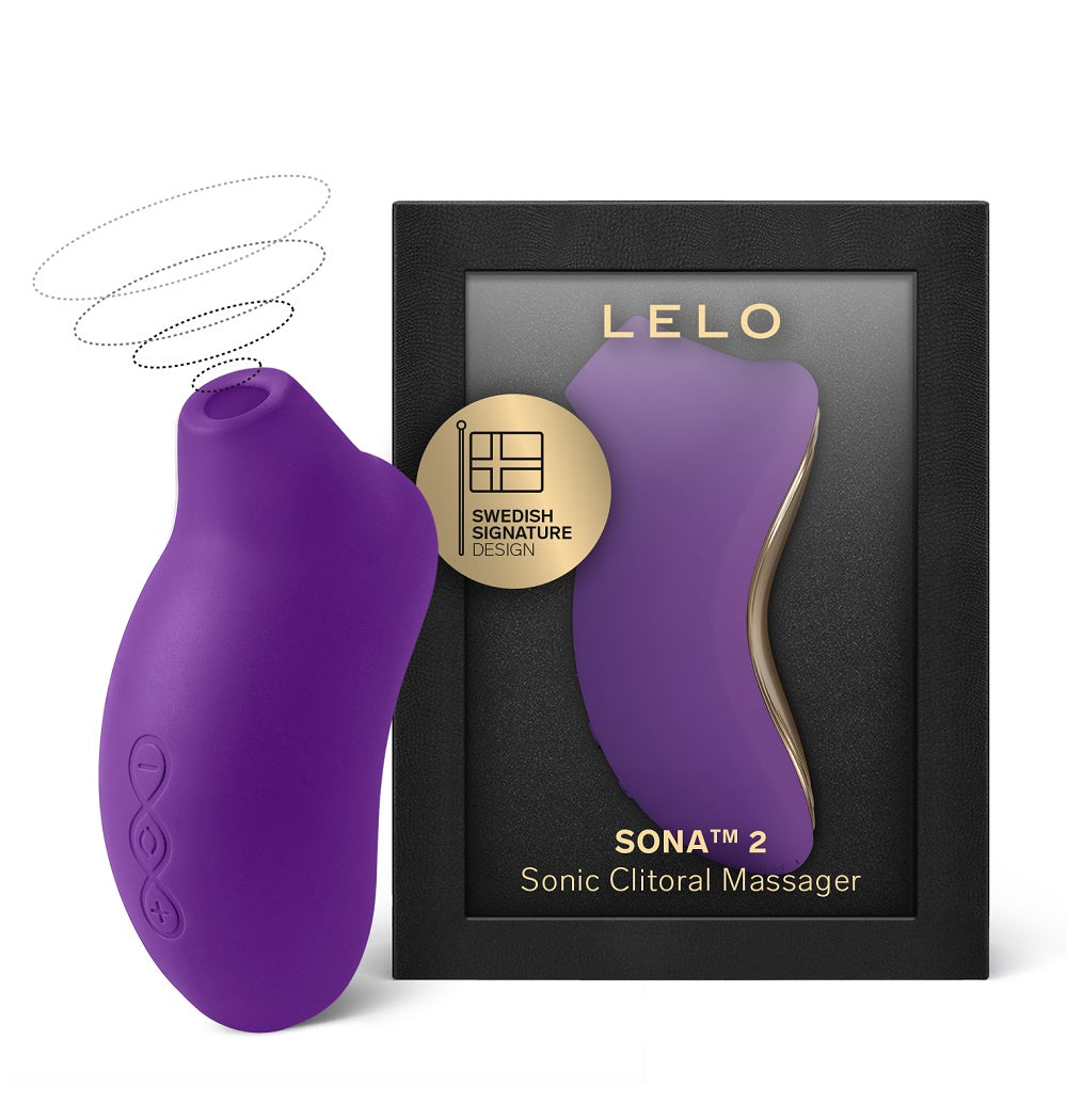 LELO - SONA 2 SONIC CLITORAL MASSAGER - PURPLE