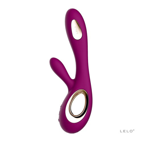 LELO - SORAYA WAVE DUAL ACTION VIBRATOR DEEP ROSE