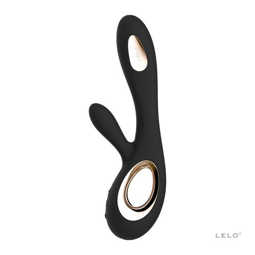 LELO - SORAYA WAVE DUAL ACTION VIBRATOR BLACK