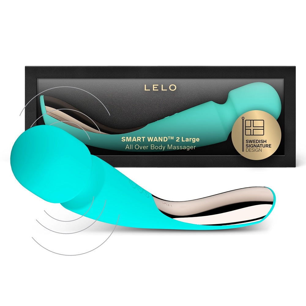 LELO - SMART WAND 2 LARGE AQUA