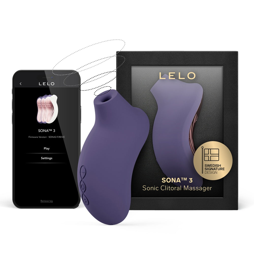 LELO - SONA 3 CLITORAL MASSAGER CYBER PURPLE