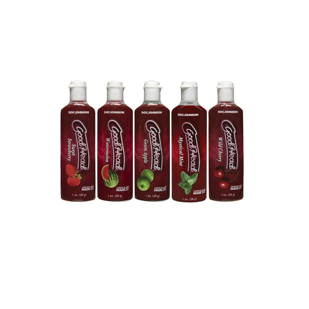 DOC JOHNSON - GOOD HEAD ULTIMATE BLOW JOB GEL 5 PACK