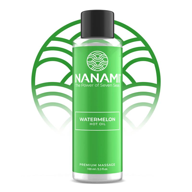 NANAMI - ACEITE DE MASAJE EFECTO CALOR AROMA A SANDÍA 100ML
