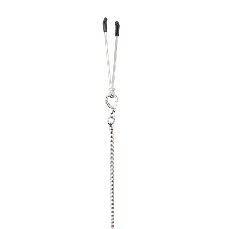 CHISA - NAUGHTY FETISH PINZA PARA PEZONES Y CLÍTORIS CON CADENA