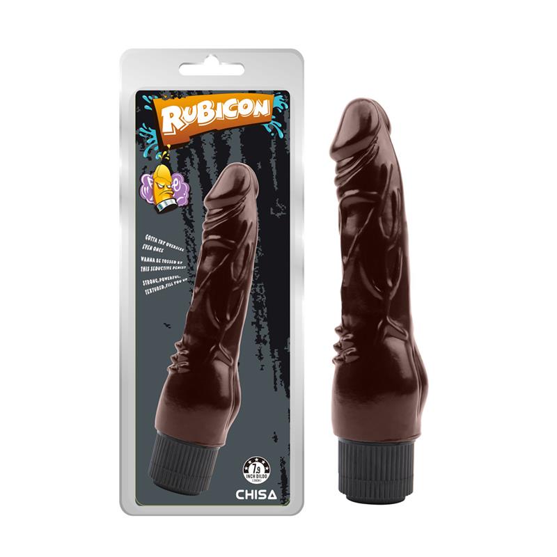 CHISA - NAUGHTY VIBRADOR 7.9 - 20CM MARRÓN