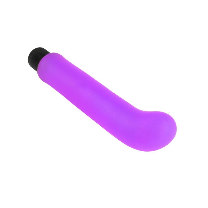 NEON - VIBRADOR XL LUV TOUCH G-SPOT SOFTEES PÚRPURA