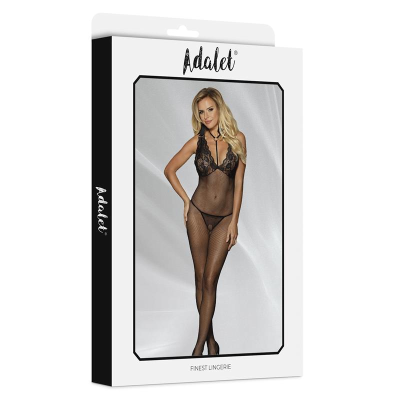 ADALET LINGERIE - NOELIE BODYSTOCKING PECHO ENCAJE FLORAL