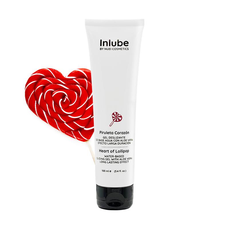 NUEI COSMETICS - NUEI LUBRICANTE A BASE DE AGUA INLUBE PIRULETA 100 ML