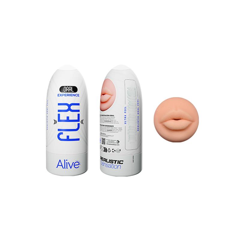 ALIVE - ORAL FLEX MASTURBADOR TALLA M
