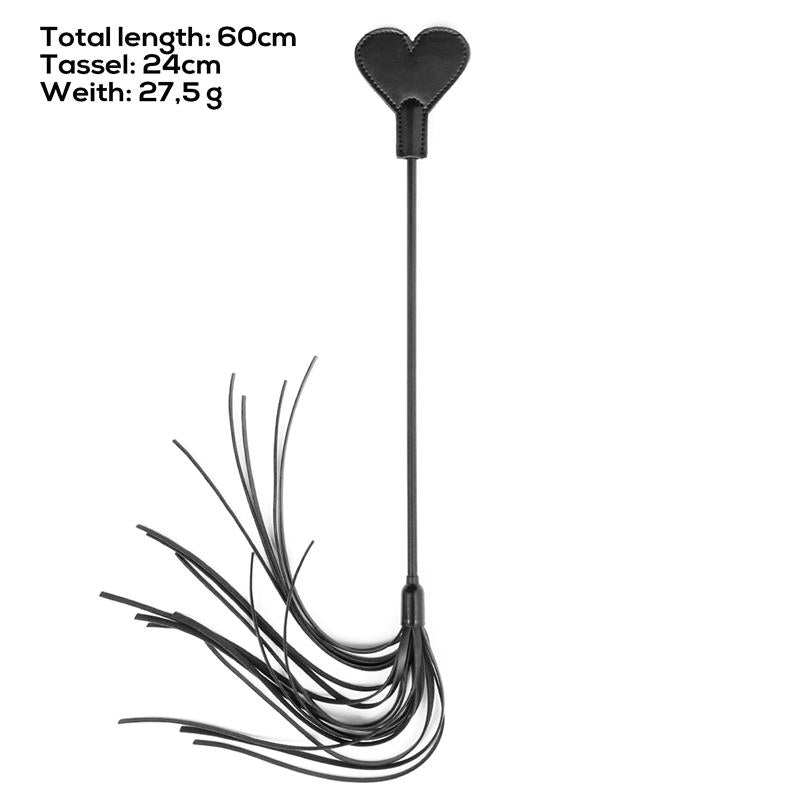 LATETOBED BDSM LINE - PALA EN FORMA DE CORAZÓN CON FLOGGER 60 CM