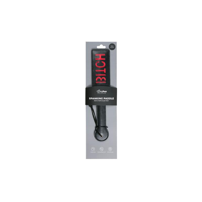 EASYTOYS - PALA NEGRA DE CUERO - BITCH