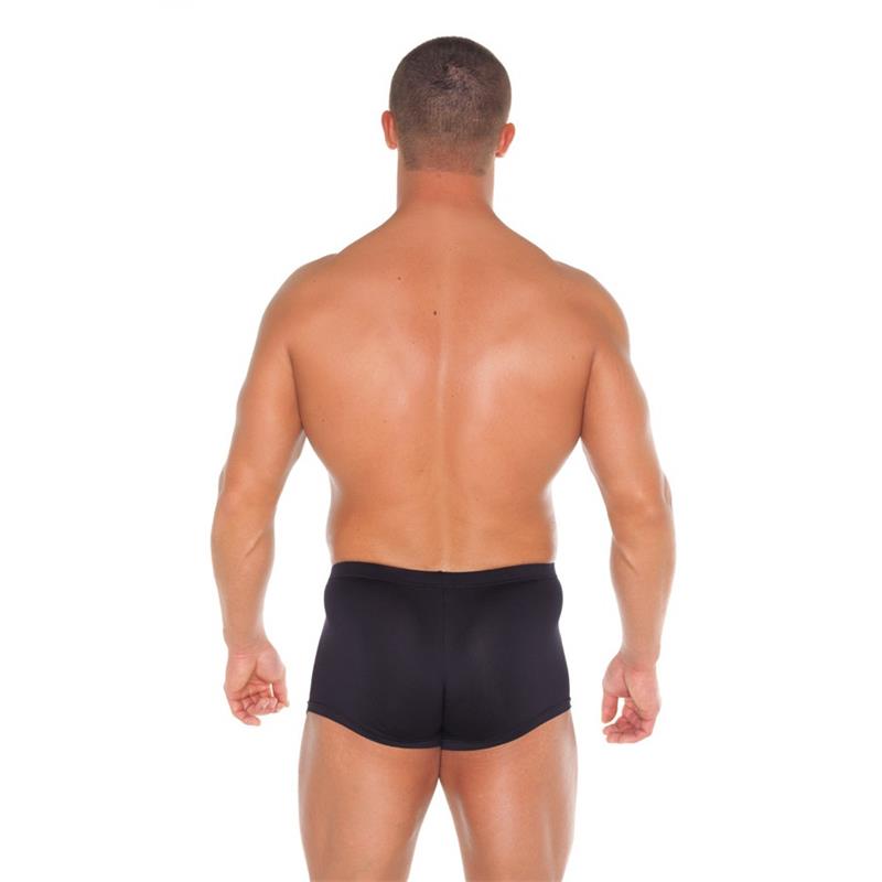 AMORABLE - PANTALONES CORTOS CON 2 CREMALLERAS NEGRO TALLA UNICA
