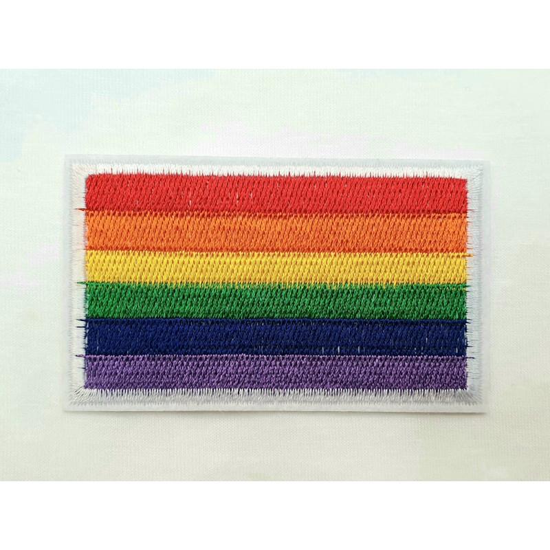 DIVERTY SEX - PARCHE RECTANGULAR BANDERA LGBT+