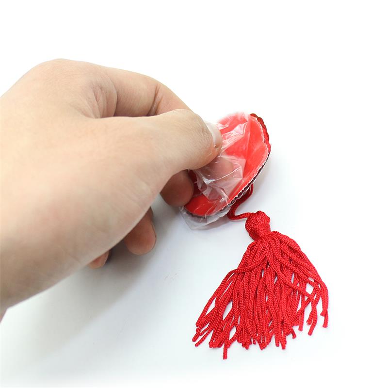LATETOBED BDSM LINE - PEZONERAS FORMA CORAZÓN AUTOADHESIVAS CON LENTEJUELAS ROJO