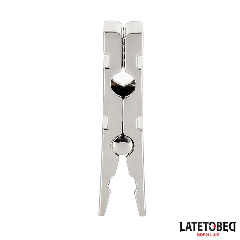 LATETOBED BDSM LINE - PINZA PARA PEZÓN ZINC