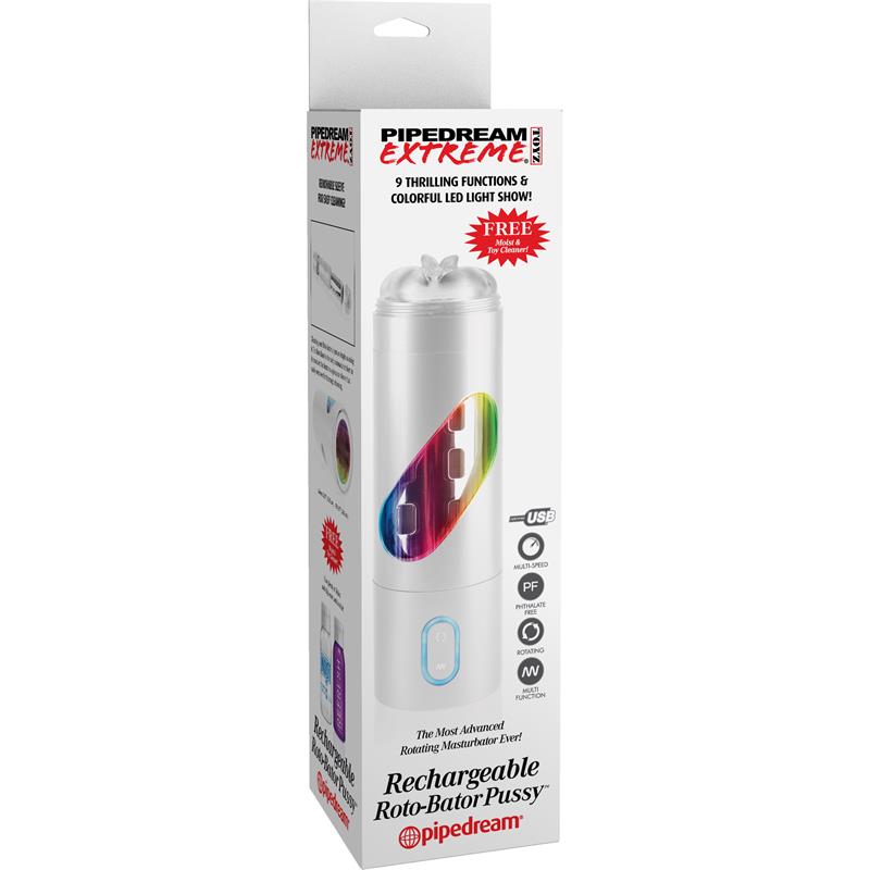 PDX TOYZ - PIPEDREAM EXTREME TOYZ MASTURBADOR RECARGABLE ROTO-BATOR