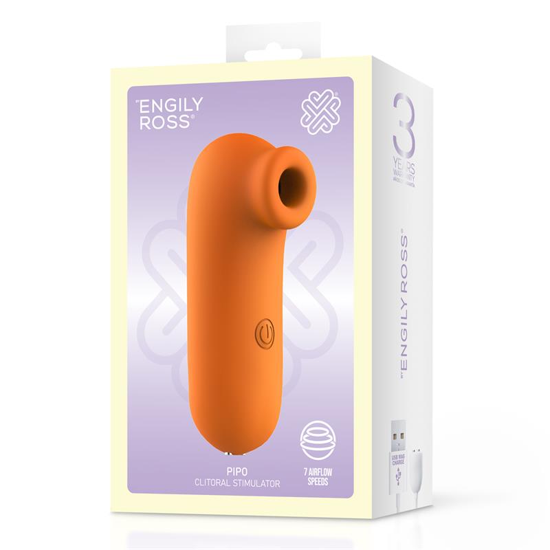 ENGILY ROSS - PIPO SUCCIONADOR DE CLÍTORIS USB MAGNÉTICO