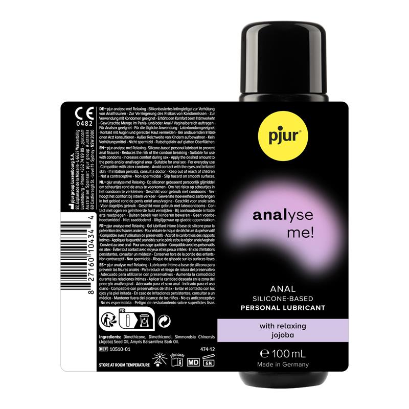 PJUR - ANALYSE ME! LUBRICANTE ANAL GLIDE 100 ML