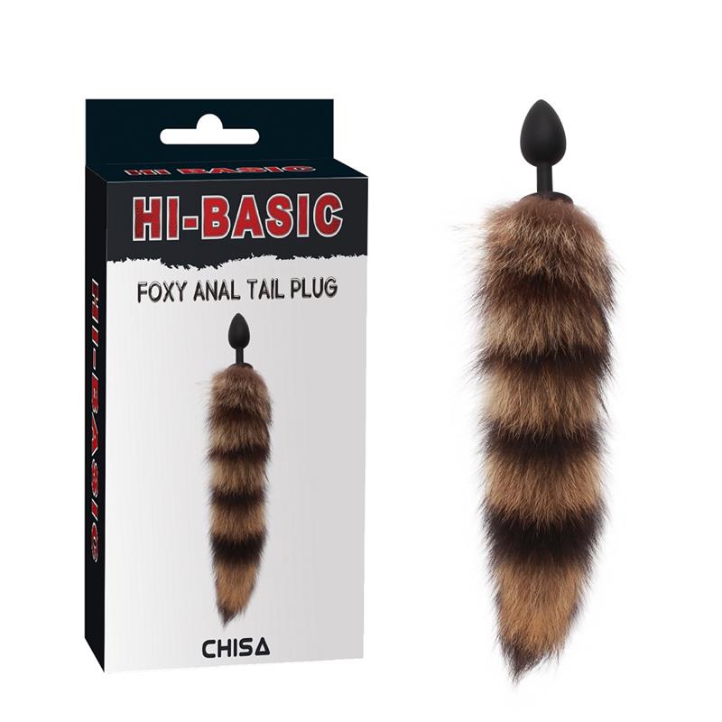 CHISA - PLUG ANAL CON COLA DE PELO FOXY ANAL TAIL PLUG