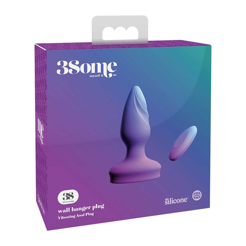 THREESOME - PLUG ANAL CON VIBRACIÓN