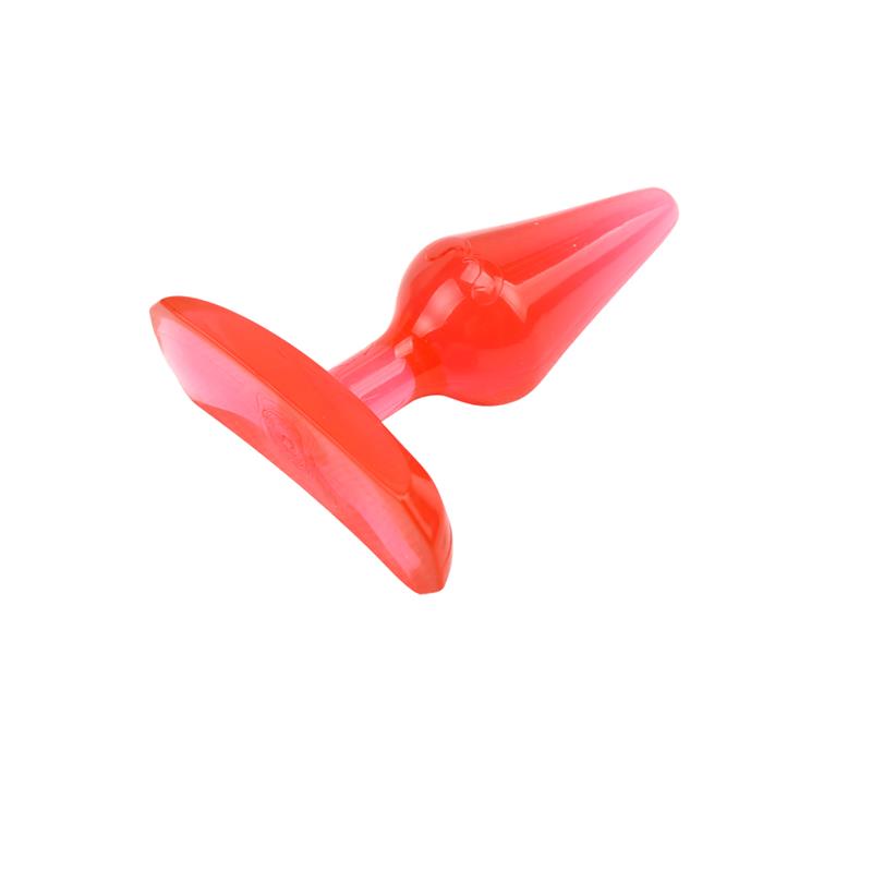 CHISA - PLUG ANAL GUN DROPS ROJO 6,6 X 2,4CM