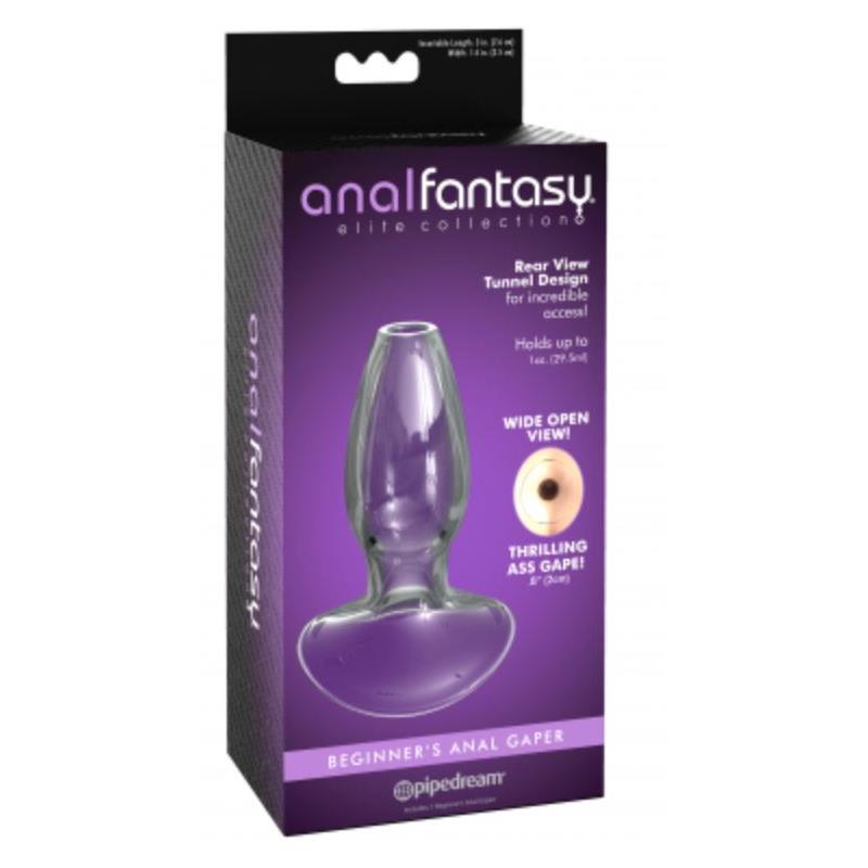 ANAL FANTASY COLLECT. - PLUG ANAL PARA PRINCIPIANTES ANAL GAPER TRANSPARENTE