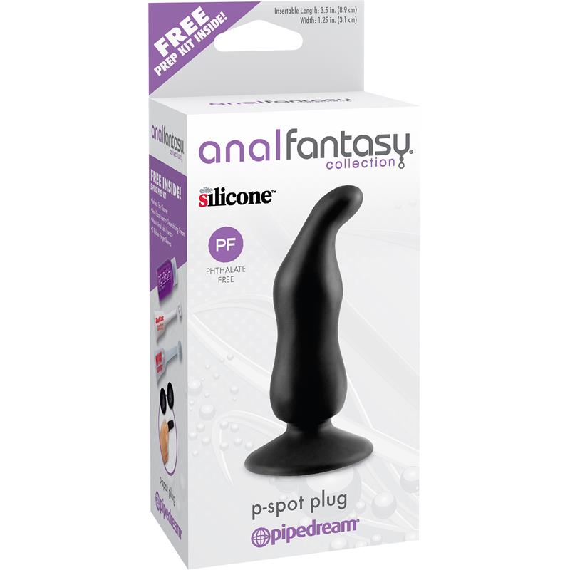 ANAL FANTASY COLLECT. - PLUG ANAL PUNTO P NEGRO