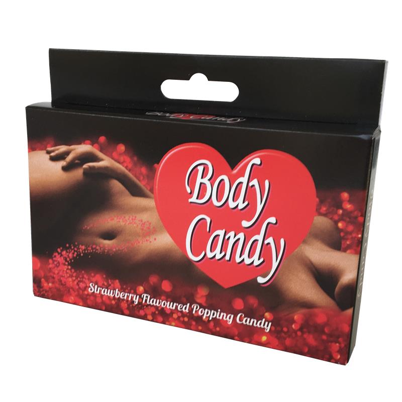 SPENCER & FLEETWOOD - POLVOS COMESTIBLES BODY CANDY SABOR FRESA 2X16GR