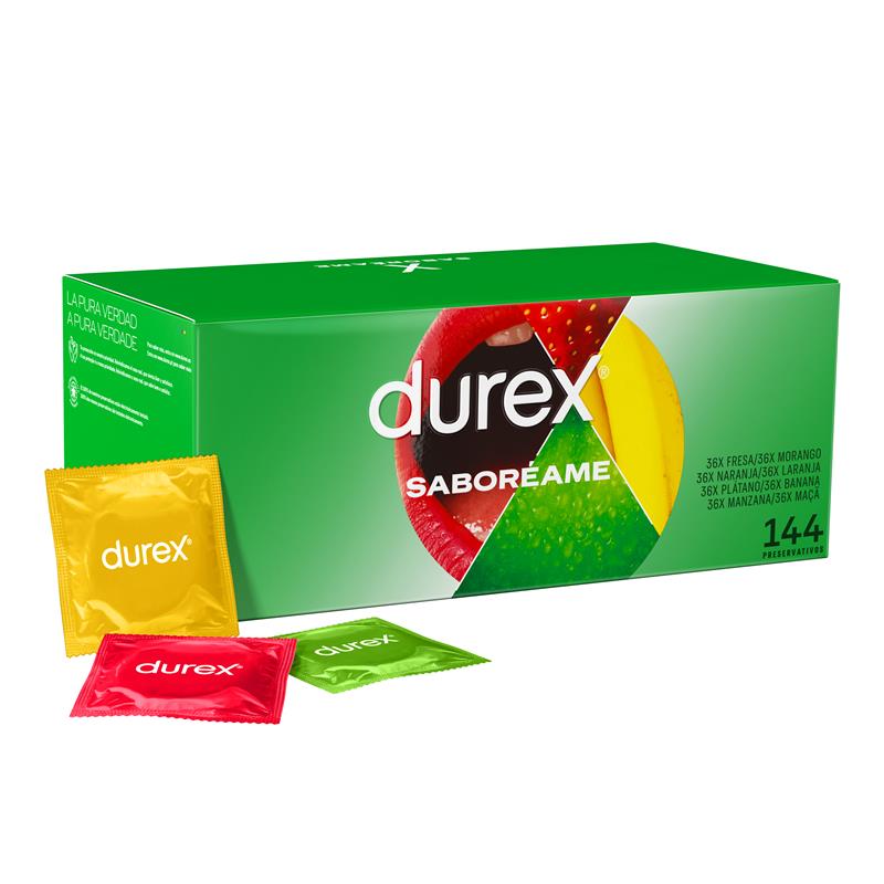 DUREX - PRESERVATIVOS SABORÉAME 144 UD