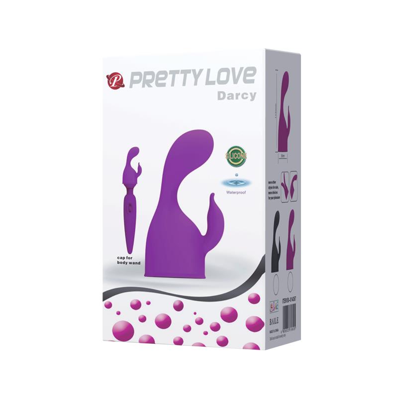 PRETTY LOVE - CABEZAL MASAJEADOR DARCY PÚRPU CL75