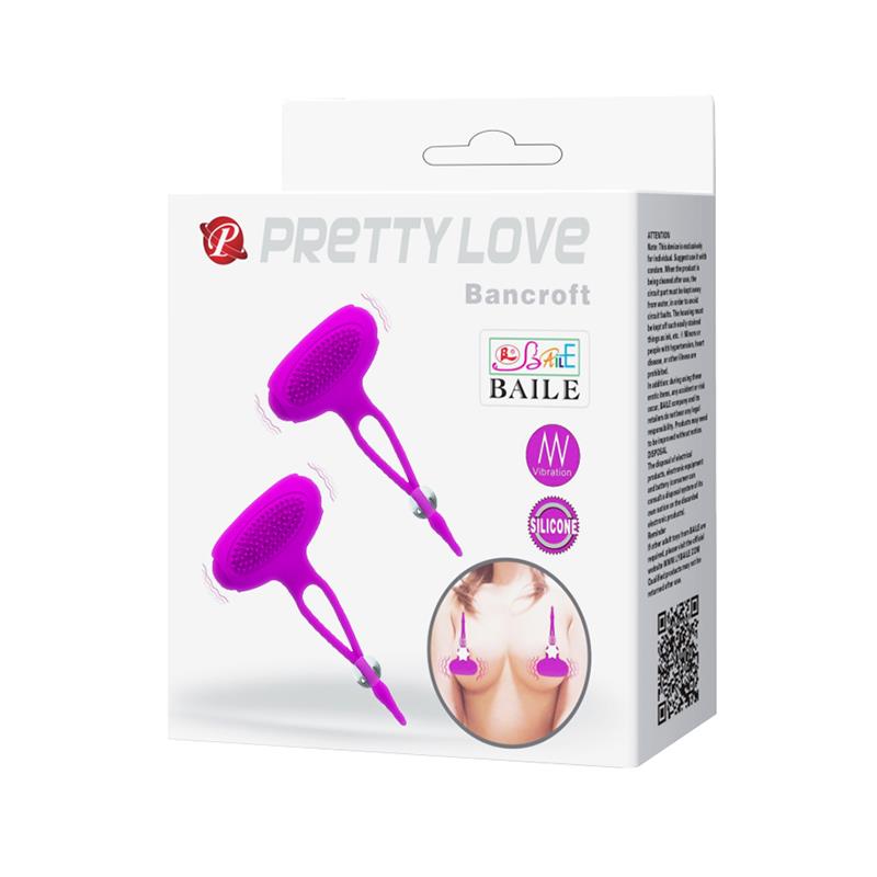 PRETTYLOVE - PRETTY LOVE PINZAS PARA PEZONES BANCROFT COLOR PÚRPURA