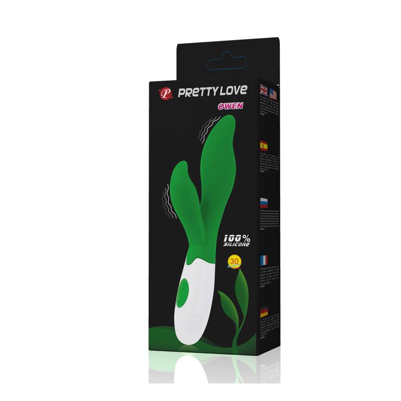 PRETTYLOVE - PRETTY LOVE VIBRADOR OWEN COLOR VERDE