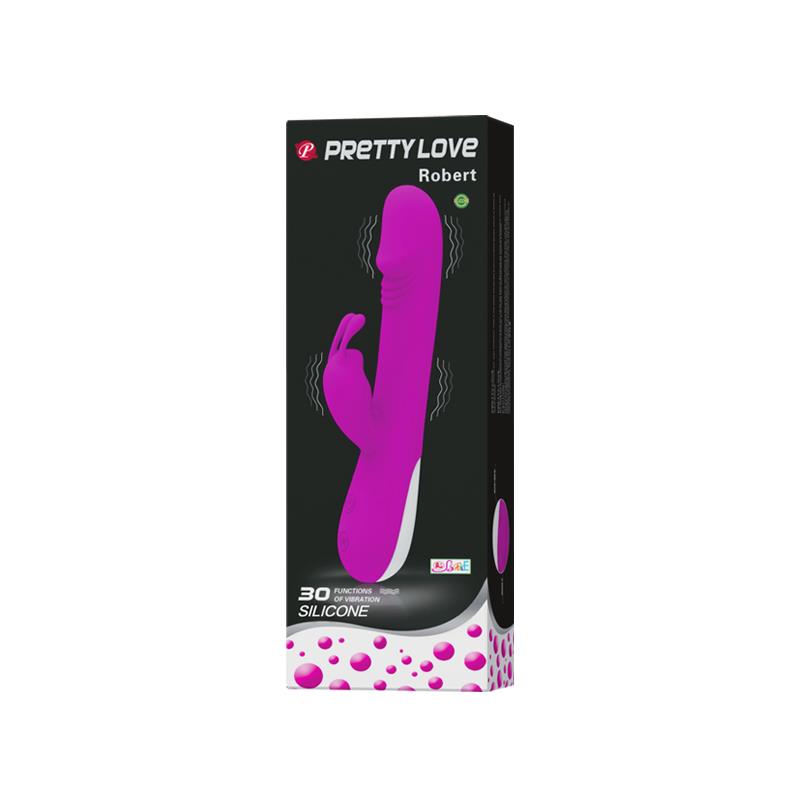 PRETTYLOVE - PRETTY LOVE VIBRADOR ROBERT COLOR PÚRPURA
