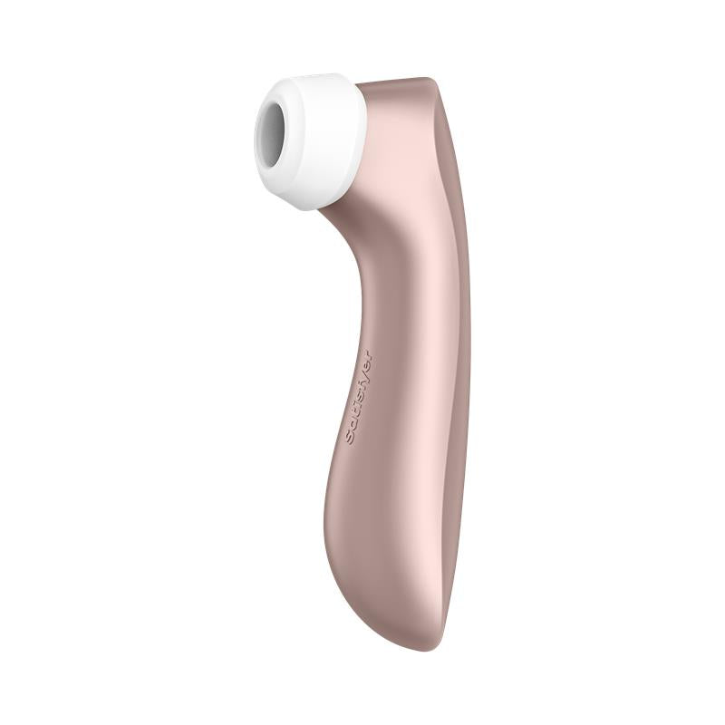SATISFYER - PRO 2+ SUCCIONADOR CON VIBRACIÓN ROSE GOLD