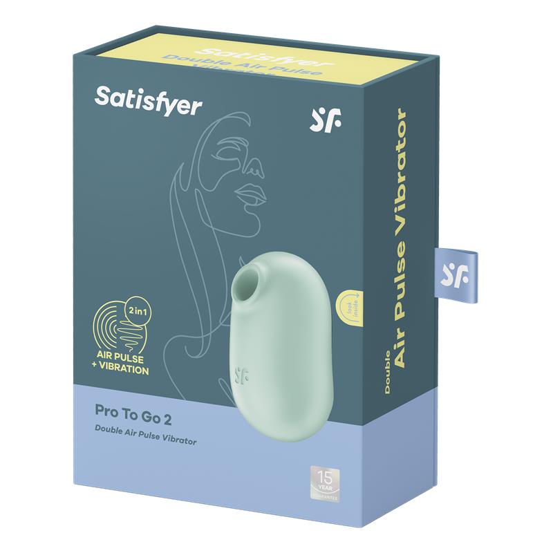 SATISFYER - PRO TO GO 2 MENTA